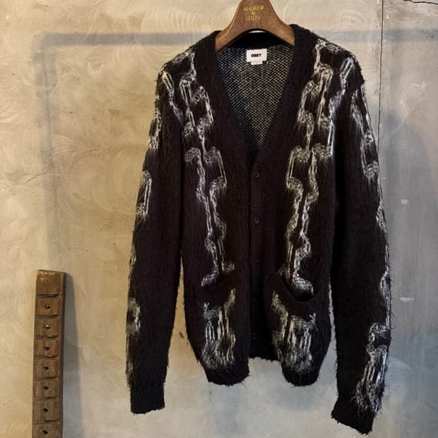 오베이 가디건 남성100