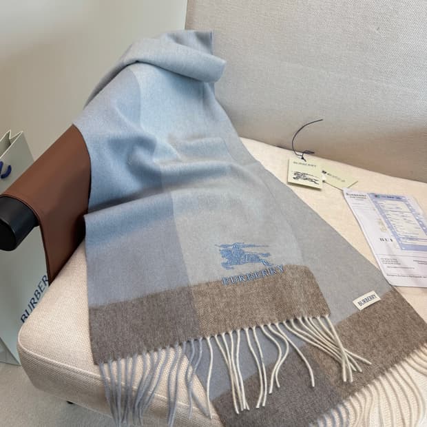 버버리숙녀 리버서블 스카프100% 램스울
