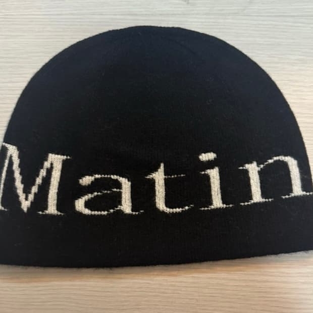 마땡킴 비니 집에서만 착용