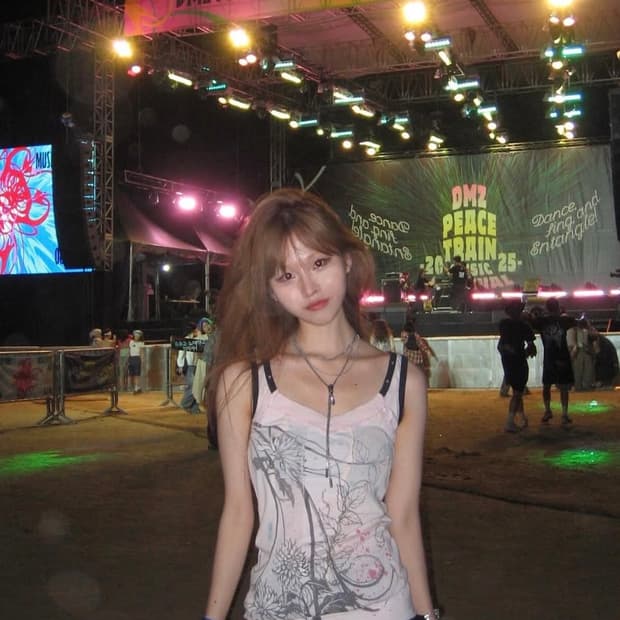 ID vintage sleeveless 민소매 티셔츠