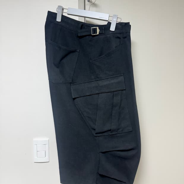 (2) 논노드 사이드 카고 쇼츠 블랙