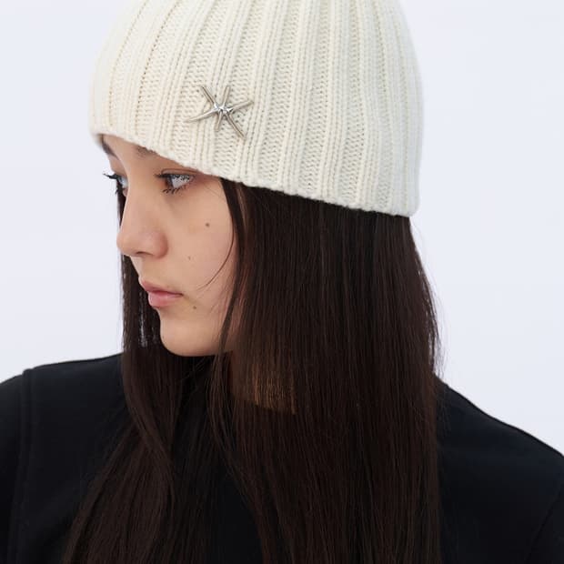 (새상품) 윤세 로고 비니 yunse Hatch Logo Beanie