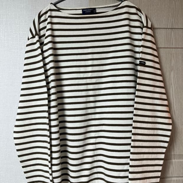 세인트제임스 보트넥 스트라이프 롱슬리브