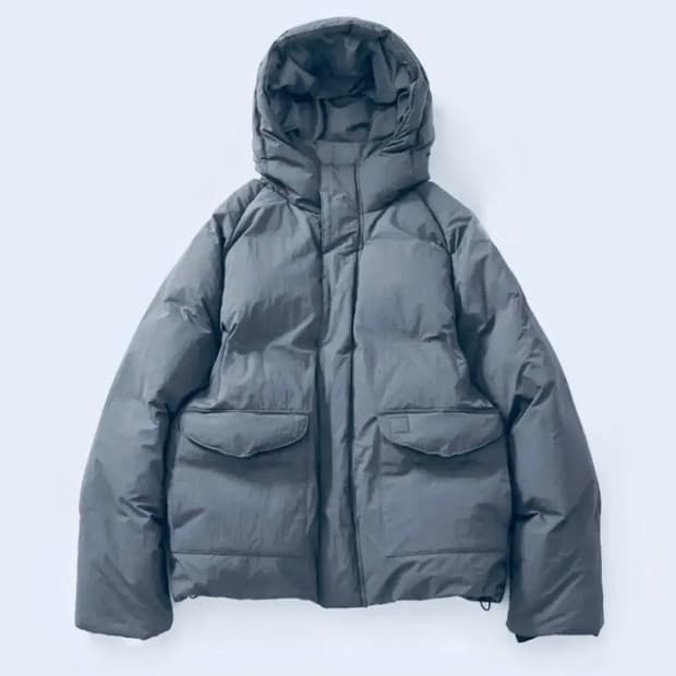 [L] 21FW 홀리선 스노우힐 라글란 구스다운 패딩 그레이