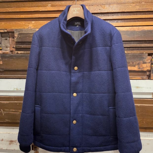 아페세 플란넬 블루종