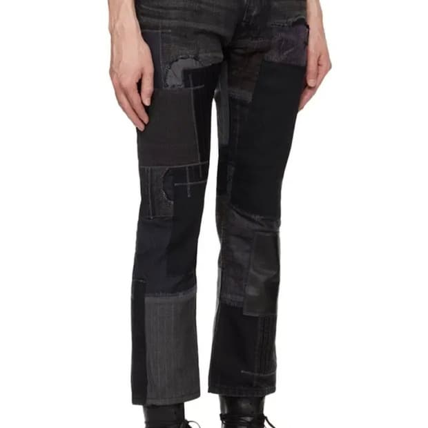 (구함)24fw 준야와타나베 패치워크 진 s