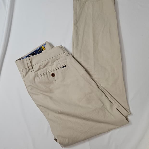 폴로 랄프로렌 신형 치노팬츠 큐알정품 슬랙스 바지 30 (QR정품)