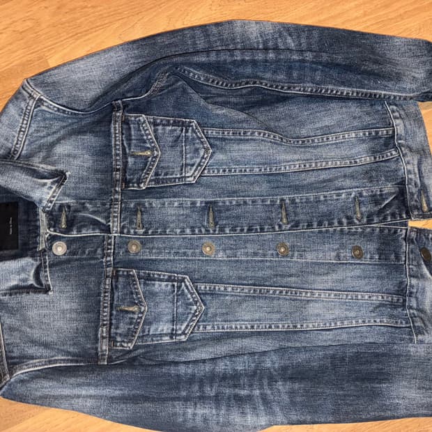 올세인츠 모건 데님 자켓 s