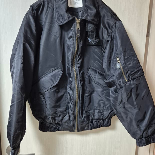 VTG 빈티지 미공군 복각 ma-1 플라이트 자켓 라지