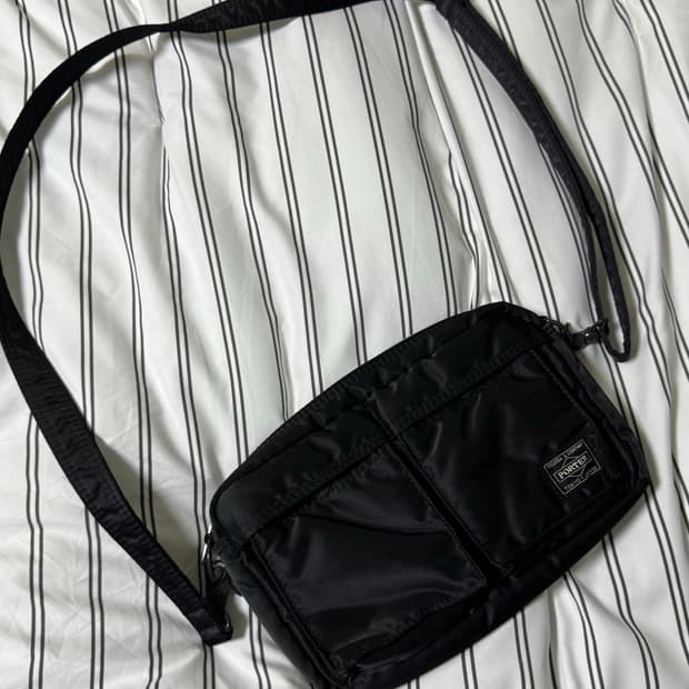 PORTER 요시다 포터 탱커 숄더백 블랙 미니