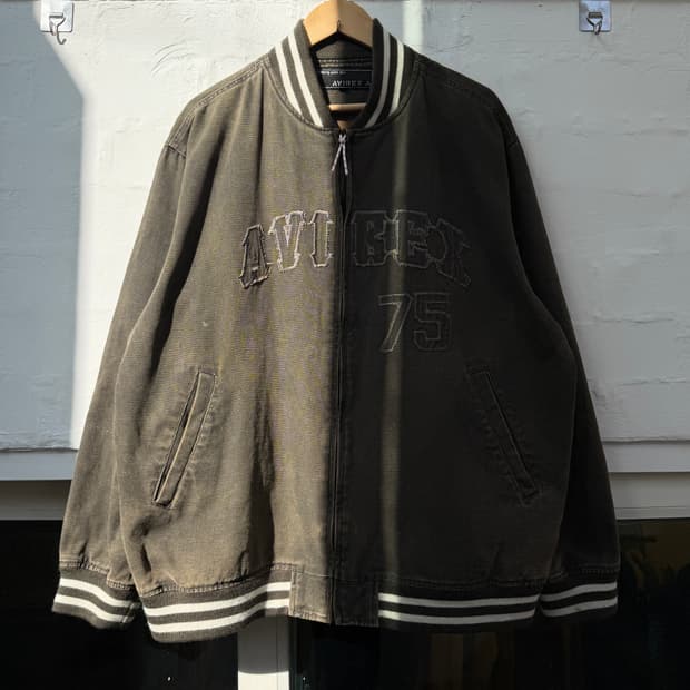 Avirex 아비렉스 빈티지 바시티 자켓 XL