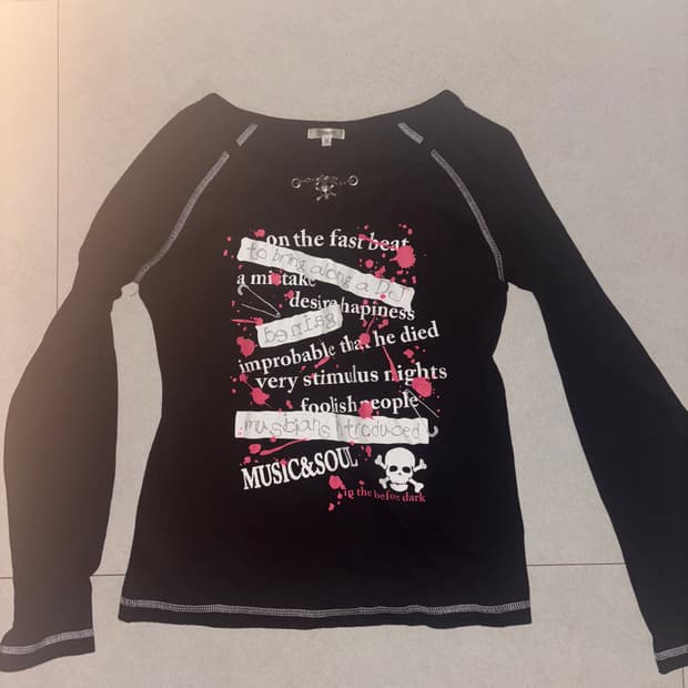 빈티지 롱슬리브