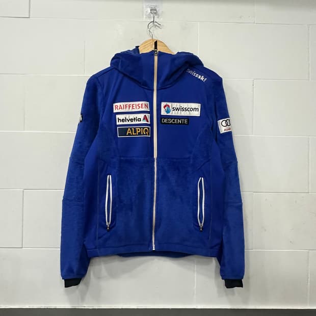 데상트 플리스 자켓