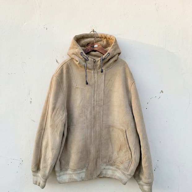 빈티지 리바이스 쉐르파 후드 자켓