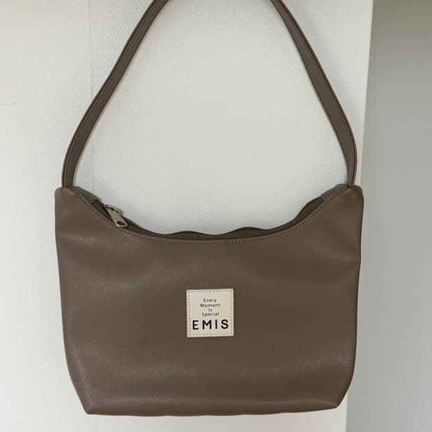 Emis New leather hobo bag
