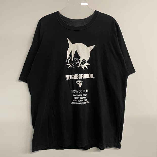 네이버후드 준이나가와 반팔 티셔츠