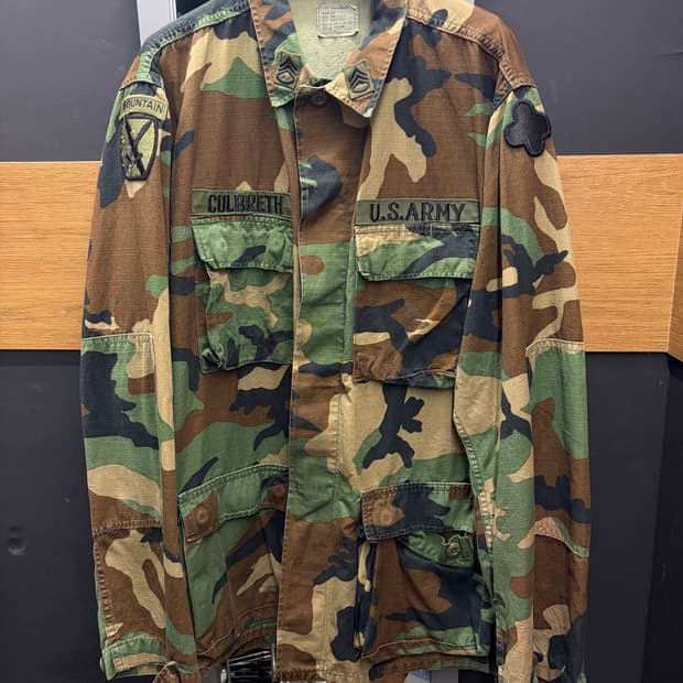 U.S. ARMY BDU 80s combat coat