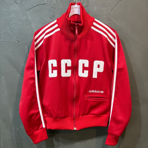 [S] ADIDAS 아디다스 CCCP 크롭 트랙탑 져지