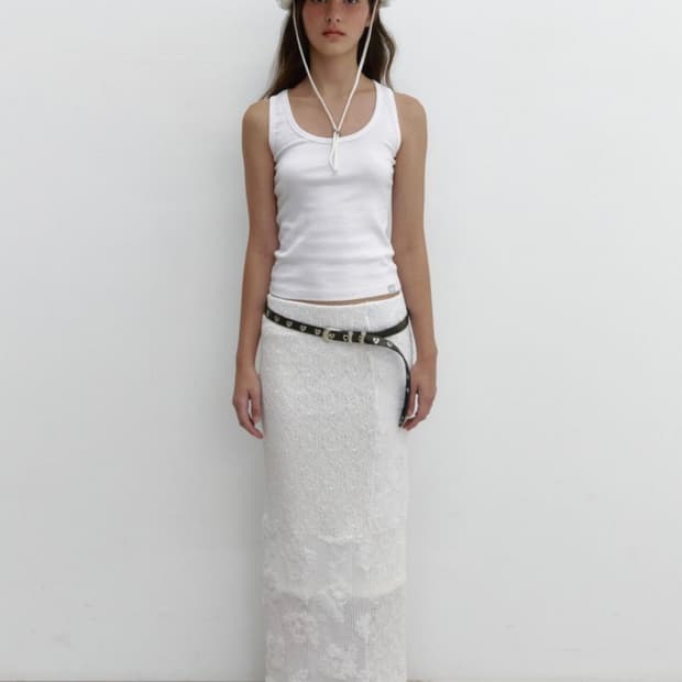 ASURA GARDEN MESH OPS 스커트 원피스