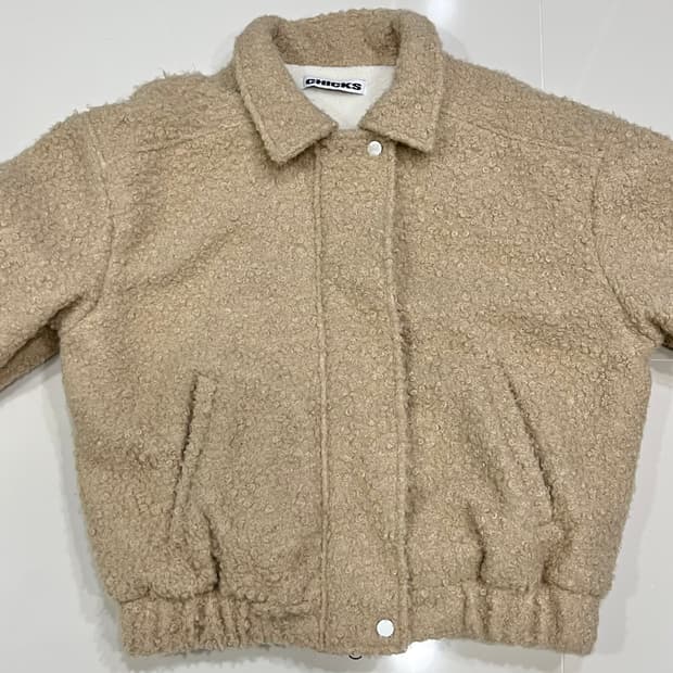 칙스 카라 버진 블루종 점퍼 베이지