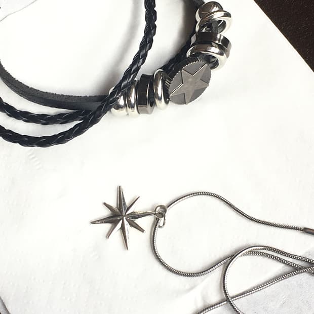Obsidian Loop Bracelet