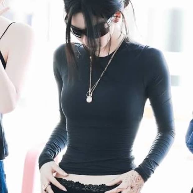 스킴스 닝닝 블랙롱티