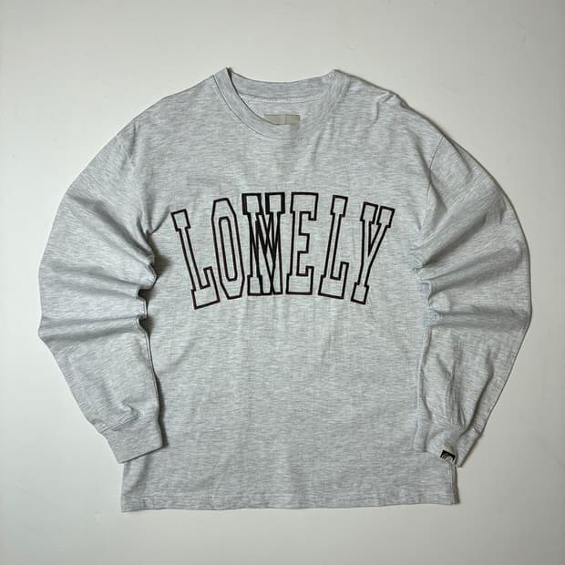 노앙 23SS 오버 코튼 론리 맨투맨 PN9329