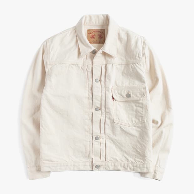 (42) 풀카운트 2107ec 에크루 데님자켓