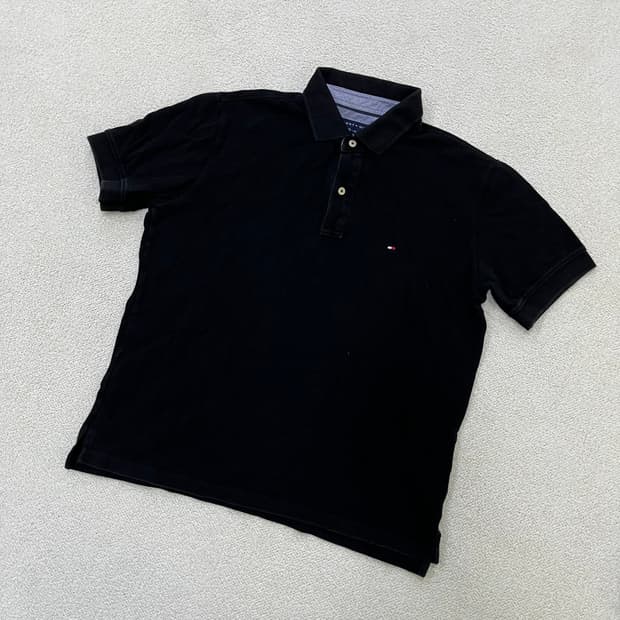 M 타미힐피거 반팔 카라티 0414M