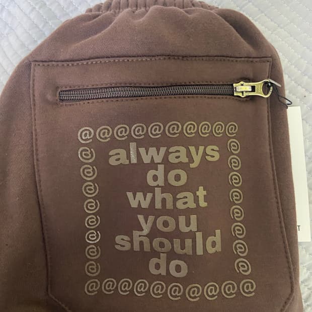 [XXL] always do what you should do 하프 팬츠