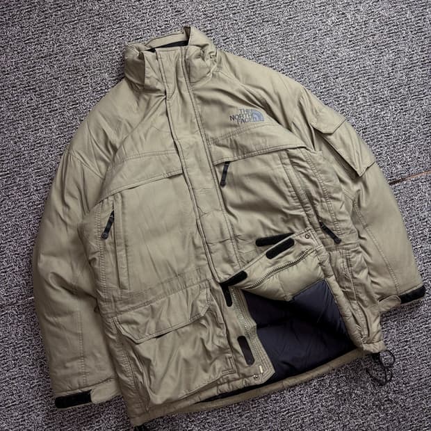 노스페이스 하이벤트 몬스터 마운틴 다운 파카 올리브 2090