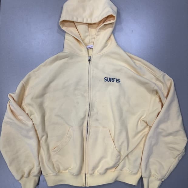 1011갤러리 Faded Surfer Logo Hoodie Zip-Up