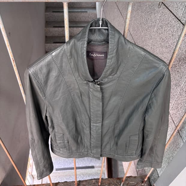 Vintage Zadig&Voltaire Lamb Leather JK