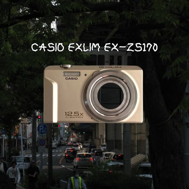 카시오 엑슬림 EX-ZS170 빈티지디카 디지털카메라 