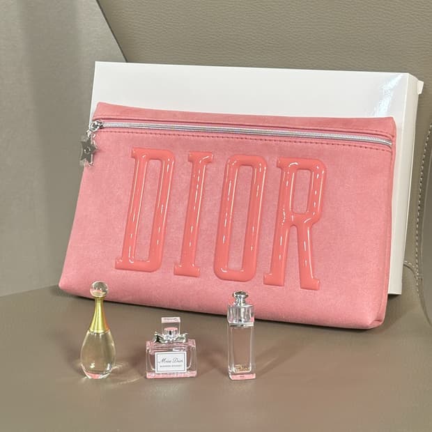 디올 미니 향수 3종 + 파우치 선물 세트