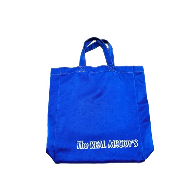 (os) 리얼맥코이 토트백 블루