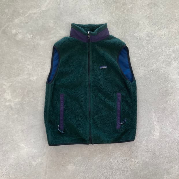 파타고니아 USA 딥파일 플리스 조끼