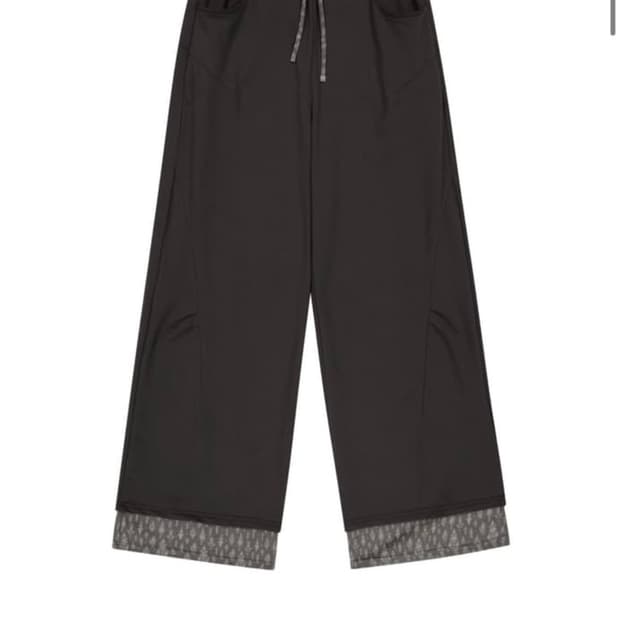 오호스 (OJOS) 더블웨이스티드 져지 팬츠 차콜 2 size