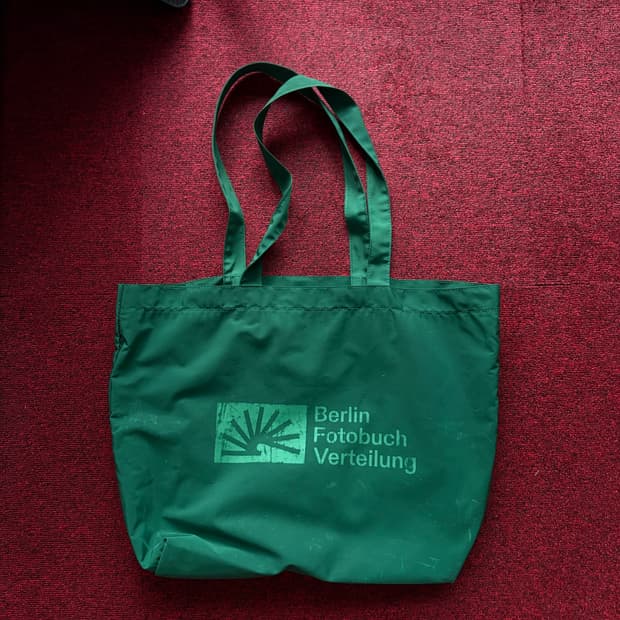 베를린포토북 에코백 그린