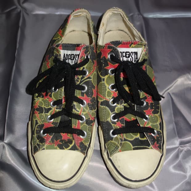 베이프 x kaws 2005SS 스컬스타카모 컨버스 신발 270