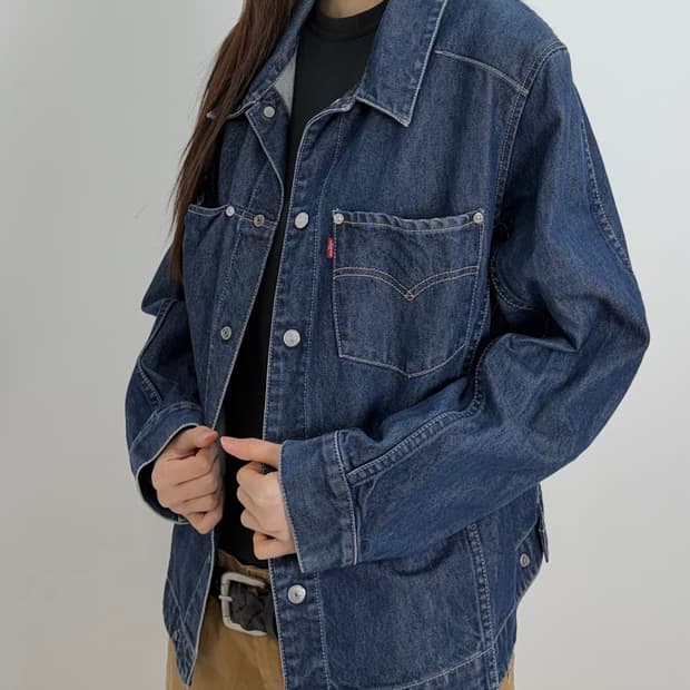리바이스 데님 자켓
