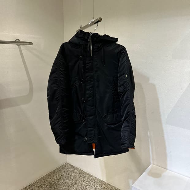 알파인더스트리 N3B 패딩후드자켓