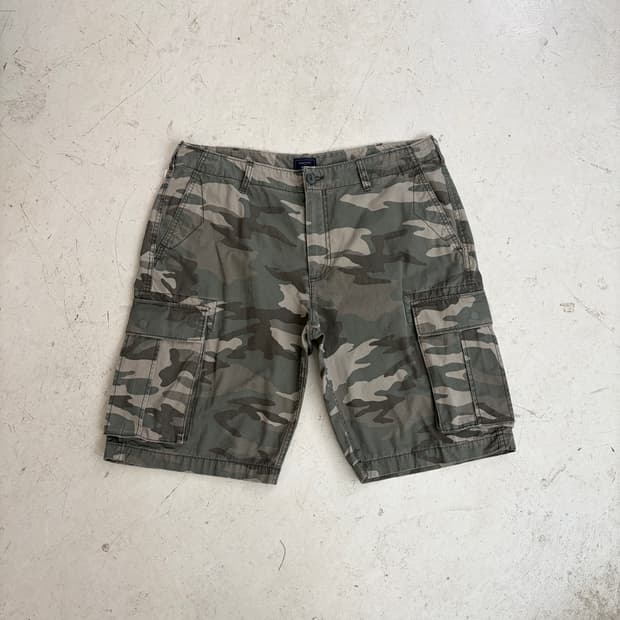 GAP KHAKIS 갭 빈티지 우드랜드 카고 반바지 38