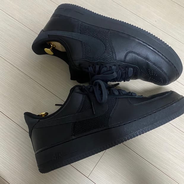 나이키 에어 포스 1 로우 SP 슬램잼 블랙 오프 느와르 285