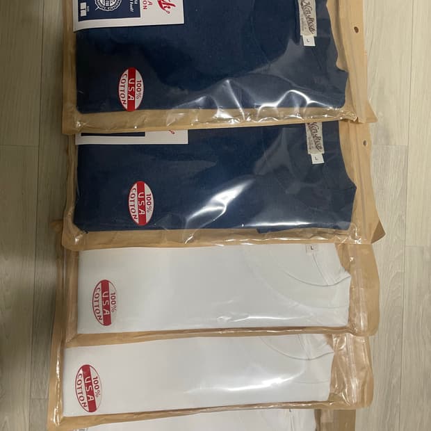 브론슨 논스탁 9온즈 반팔티 L사이즈 5장