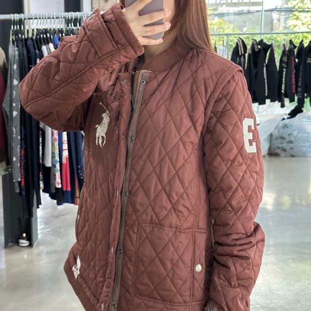 폴로랄프로렌 빅포니 포켓 퀼팅 자켓