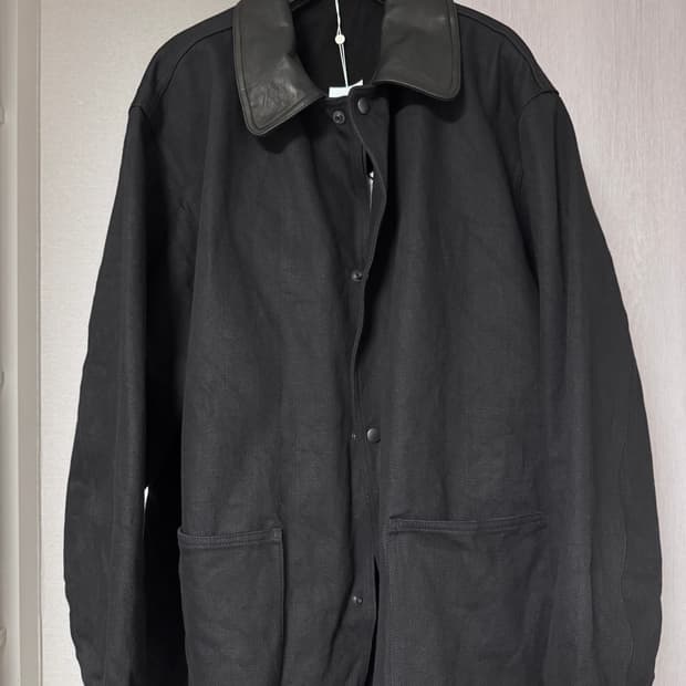 코모리 25fw 레더 데님자켓 3사이즈 새상품