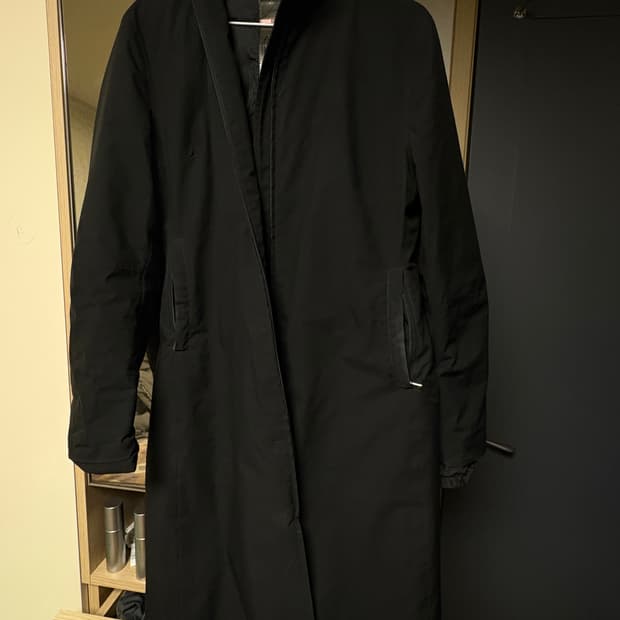 프라다 00s 나일론 트렌치 코트