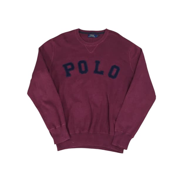폴로랄프로렌 니트 버건디