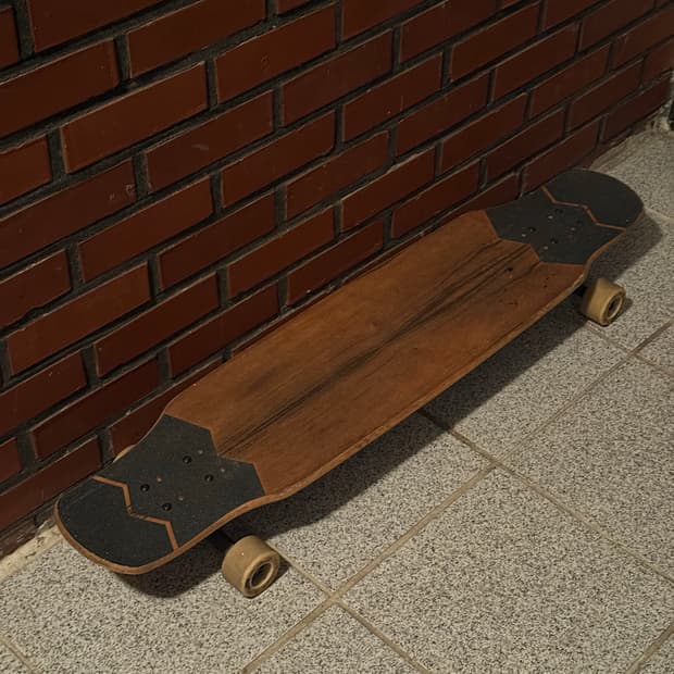 2B CRAFT 핸드메이드 우드 데크 롱보드 스케이트보드 